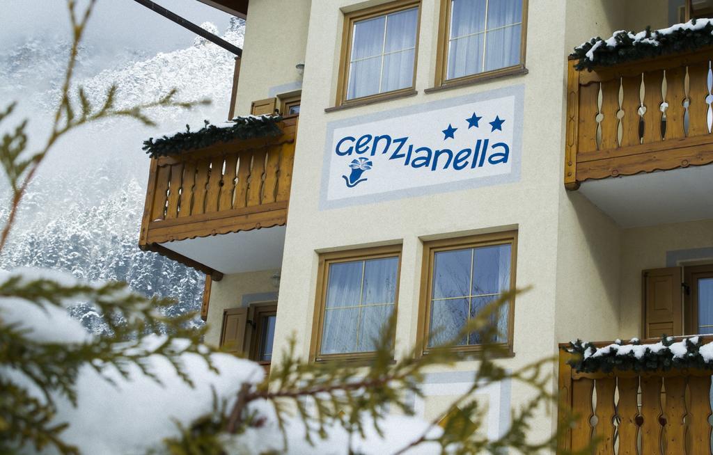 Hotel Genzianella Ziano di Fiemme Eksteriør billede
